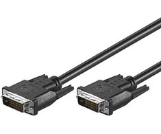 „Goobay“ | DVI-D „FullHD“ kabelis „Dual Link“, nikeliuotas | DVI-D kištukas „Dual-Link“ (24+1 kontaktas) | DVI-D kištukas „Dual-Link“ (24+1 kontaktas) | DVI į DVI | 1,8 m