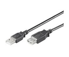 Goobay | USB 2.0 Hi-Speed ilgintuvas | USB-A į USB-A USB 2.0 kištukas (A tipas) | USB 2.0 moteriškas (A tipas)