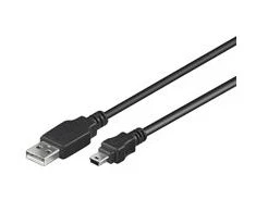 Goobay | USB 2.0 Hi-Speed kabelis | 50768 | USB-A į mini-USB USB 2.0 kištukas (A tipas) | USB 2.0 mini vyriškas (B tipas, 5 kontaktų)