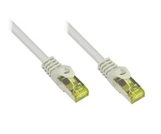 Good Connections Geri ryšiai Geri ryšiai Patchkabel mit Cat. 7 Rohkabel S/FTP grau 0,5m
