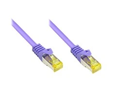 Alcasa Good Connections Geros jungtys 1,5 m Cat7 RJ-45 – 1,5 m – Cat7 – S/FTP (S-STP) – RJ-45 – RJ-45 – violetinė