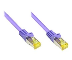 Good Connections Geri ryšiai 1 m Cat7 S/FTP – 1 m – Cat7 – S/FTP (S-STP) – RJ-45 – RJ-45 – violetinė