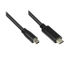 GoodConnections Geras ryšys 1,8 m USB 2.0 USB-C į USB 2.0 Mini-B laidas