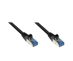 GoodConnections Good Connections Patchkabel Cat. 6a S/FTP, PiMF halogenfrei 500MHz juodas 0,5m