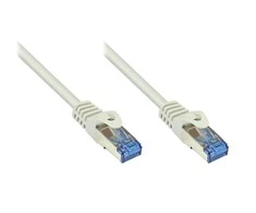 GoodConnections Good Connections Patchkabel Cat. 6a S/FTP, PiMF halogenfrei 500MHz grau 2m