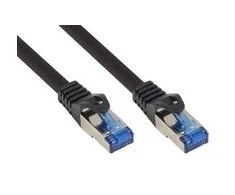 GoodConnections Geri ryšiai 8060-SF003S - 0,25 m - Cat6a - S/FTP (S-STP) - RJ-45 - RJ-45 - Juodas