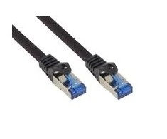 Good Connections Alcasa Alcasa 8060-SF010S kabelis sieciowy Juodas 1 m Cat6a S/FTP (S-STP)