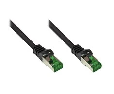 GoodConnections „Good Connections“ 20 m RNS jungiamasis kabelis lauko sąlygoms, IP66, CAT6A, S/FTP, PiMF, juodas