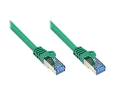 GoodConnections Good Connections Cat6a 1.5m - 1.5 m - Cat6a - S/FTP (S-STP) - RJ-45 - RJ-45 - Žalias