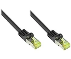 GoodConnections Geri ryšiai Cat.7 S/FTP 7,5m - 7,5m - Cat7 - S/FTP (S-STP) - RJ-45 - RJ-45 - Juodas