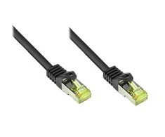 GoodConnections Geri ryšiai Cat.7 S/FTP 7,5m - 7,5m - Cat7 - S/FTP (S-STP) - RJ-45 - RJ-45 - Juodas