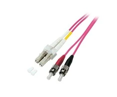 GoodConnections Good Connections Patchkabel LWL Duplex OM4 LC/ST Multimode 1m