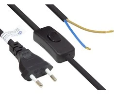 Alcasa Alcasa P0386-S015 Juodas maitinimo laidas 1,5 m C tipo maitinimo kištukas