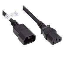 Good Connections Geros jungtys maitinimo kabelis Geros jungtys šalto prietaiso ilgintuvas iki C13 juodas 3m