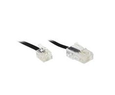 Good Connections Geros jungtys DSL modemo kabelis 6m RJ11 iki RJ45 sultys