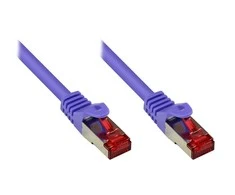 Good Connections Geros jungtys Geros jungtys 2,0m RNS Patchkabel CAT6 S/FTP PiMF violett