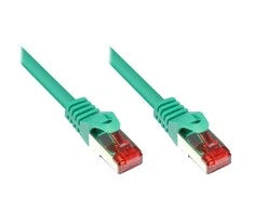 Good Connections Geros jungtys S/FTP Cat6 1,5 m - 1,5 m - Cat6 - S/FTP (S-STP) - RJ-45 - RJ-45 - žalia