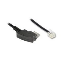 Good Connections TAE-N zu RJ11 Anschlusskabel 10m Modem juodas