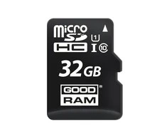 Atminties kortelė GOODRAM 32 GB Micro SDHC class 10 UHS I, su adapteriu