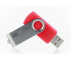Atmintinė USB 3.2 Gen 1 GOODRAM UTS3 128GB, juoda sp.