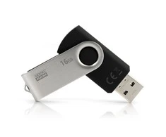 Atmintinė USB 3.0 GOODRAM UTS3 16GB, juoda sp.