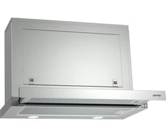Gartraukis Gorenje | Hood | BHP623E8X | Telescopic | Energy efficiency class B | Plotis 60 cm | 610 m³/h | Mechanical control | LED | Nerūdijantis plienas