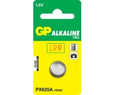 GP vienkartinės šarminės baterijos LR9, 1 vnt. pakuotė