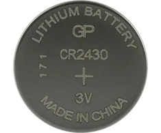 Elementas GP LITHIUM CR2430, 3V