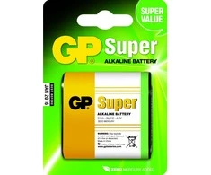 GP Battery GP Baterija GP baterijos Super Alkaline 4.5V, Vienkartinės baterijos, 4.5V, Šarminė, 4.5 V, 1 vnt., Daugiaspalvė