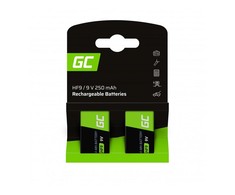 Green Cell Žalias Cell Rechargeable HF9-Baterija 250mAh