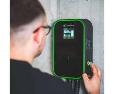 GREENCELL įkroviklis Wallbox GC EV PowerBox 22kW su 2 tipo laidu, skirtas elektromobiliams ir Plug-In hibridams įkrauti