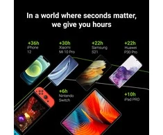 Green Cell Žalias Cell Žalias CELL Power Bank PowerPlay10 10000mAh USB-C 18W PD ir 2x USB-A GC Ultra Charge
