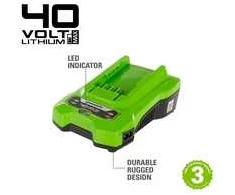 Greenworks 40V universalus įkroviklis