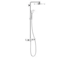 Grohe SmartControl Euphoria Duo 310 termostatinė dušo sistema, chromas/balta