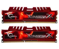 RAM G.SKILL F3-12800CL9D-8GBXL G.Skill RipjawsX DDR3 8GB 2x4GB 1600MHz CL9 1.5V XMP