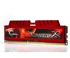 RAM G.Skill DIMM 8 GB DDR3-1600 , memory - F3-12800CL10S-8GBXL, RipjawsX, Lite Retail