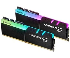 RAM G.SKILL F4-3200C16Q-32GTZR G.Skill Trident Z RGB DDR4 32GB (4x8GB) 3200MHz CL16 1.35V XMP 2.0