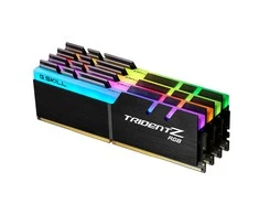 RAM G.skill 32 GB DIMM DDR4-4000(4x 8 GB)Quad-Kit(juodas. F4-4000C18Q-32GTZRB. Trident Z RGB. INTEL XMP)