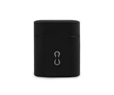 Guess Dėklas Guess GUACA2VSATMLBK Apple AirPods cover juoda/juodas Saffiano