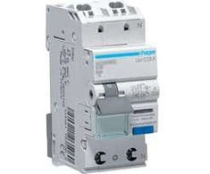 Hager Wyłącznik różnicowo-nadprądowy RCBO 1P+N 6kA B10A 0,03A Typ A QuickConnect ADS910D