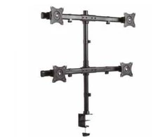 Laikiklis Multibrackets MB DESKMOUNT BASIC QUAD Juodas MAX 7.5KG