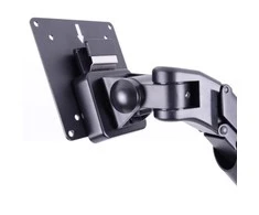Multibrackets 2449 stalinis plokščiųjų ekranų laikiklis 81,3 cm (32") Gnybtas Juoda