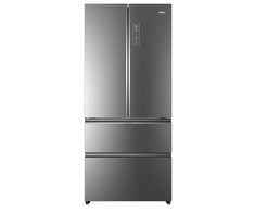 Haier HB18FGSAAA Free standing, Side By Side, Height 190 cm, A++, No Frost system, Šaldytuvas net capacity 351 L, Šaldiklis net capacity 157 L, Ekranas, 38 dB, Nerūdijantis plienas