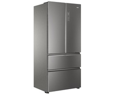 Haier HB18FGSAAA Free standing, Side By Side, Height 190 cm, A++, No Frost system, Šaldytuvas net capacity 351 L, Šaldiklis net capacity 157 L, Ekranas, 38 dB, Nerūdijantis plienas