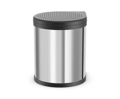 Hailo Spintelės šiukšliadėžė Compact Box, nerūdijantis plienas, 15l