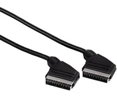 HAMA Scart Connection Cable plug - plug 1.5 m juodas