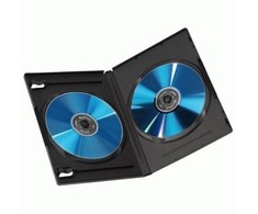 1x5 Hama DVD-Double Jewel Case juodas 51294