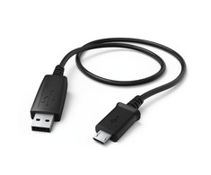 Hama microUSB 0.6m juoda