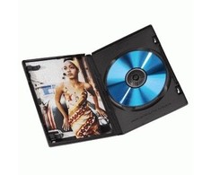 1x10 Hama DVD-Jewel Case juodas 51276