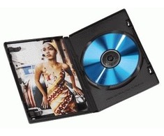 1x10 Hama DVD-Jewel Case juodas 51276